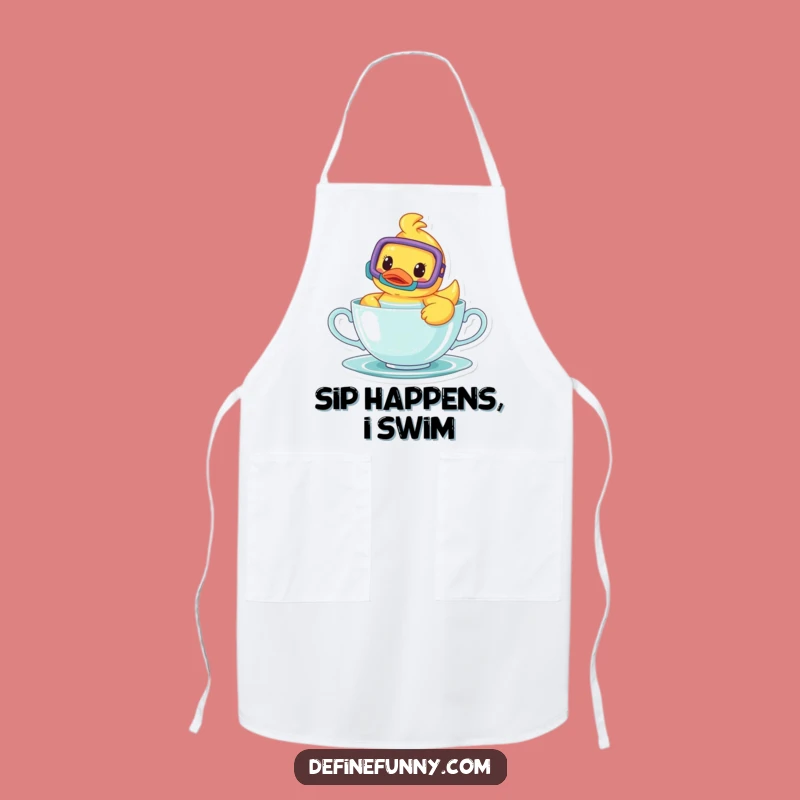 Funny Rubber Ducky Apron: Add Whimsy to Your Kitchen Adventures