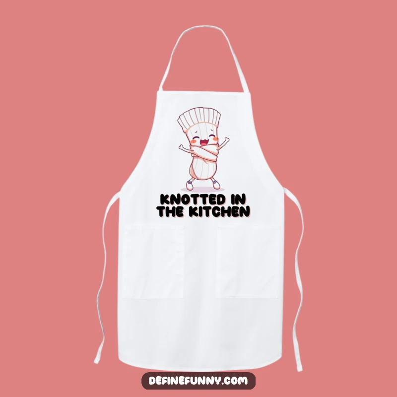 Funny Tripping Sock Apron: Cook Up Laughs, Not Spills