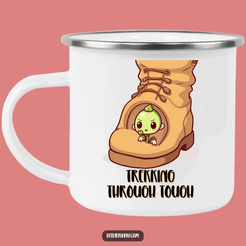 Funny Sprout Adventure Mug - Brave the Outdoors with this Determined Companion