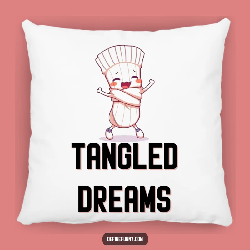 Funny Tripping Sock Pillow: Cozy Comfort with a Comical Mishap