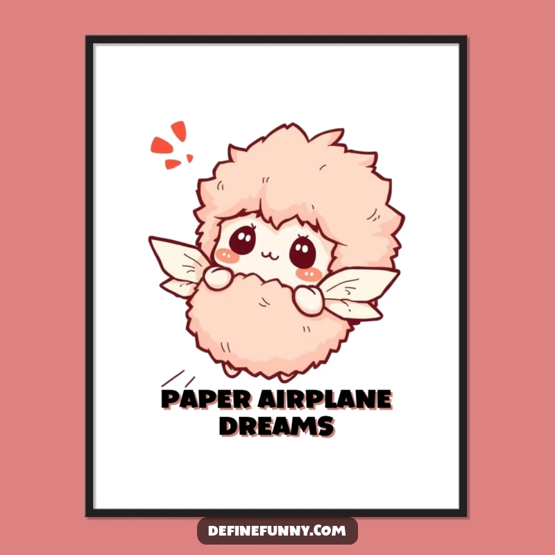 Funny Flying Slipper Digital Art: Instant Whimsical Decor Download