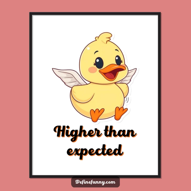 Funny Rubber Duck Flying Dream Digital Art - Hilarious Instant Gift