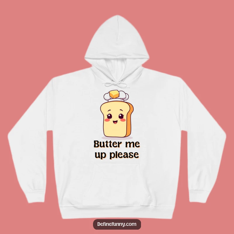 Funny Bread Chef Butter Slip Hoodie: Cozy Up with Hilarious Kitchen Comedy