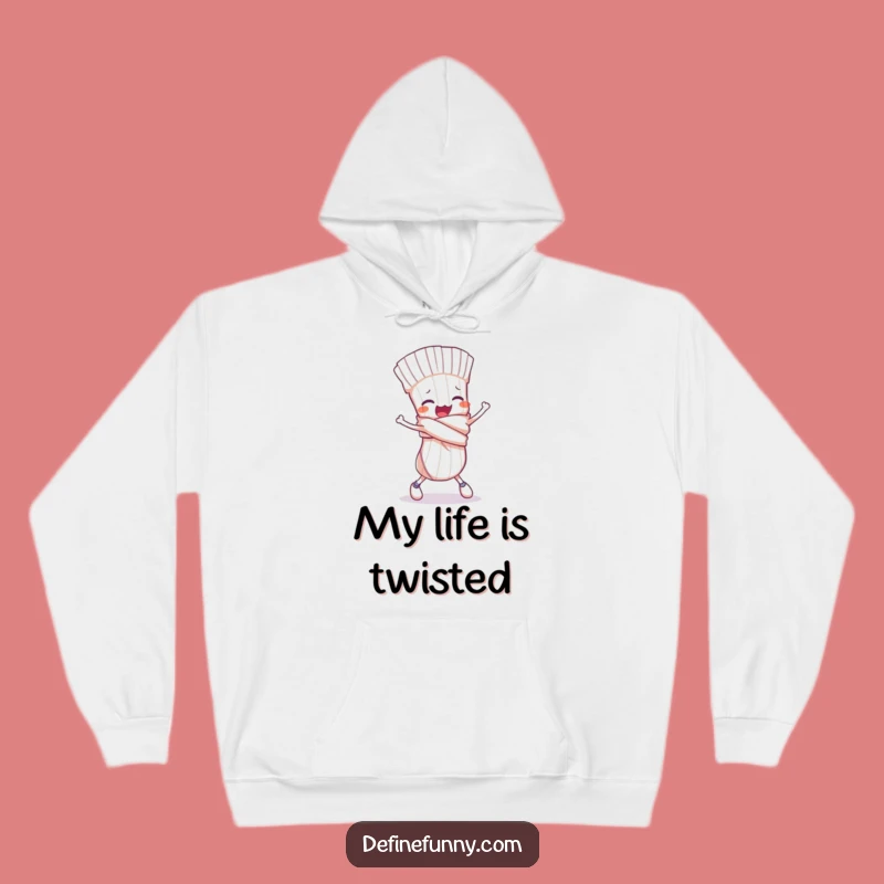 Funny Tripping Sock Hoodie: Cozy Comfort with a Comical Fall