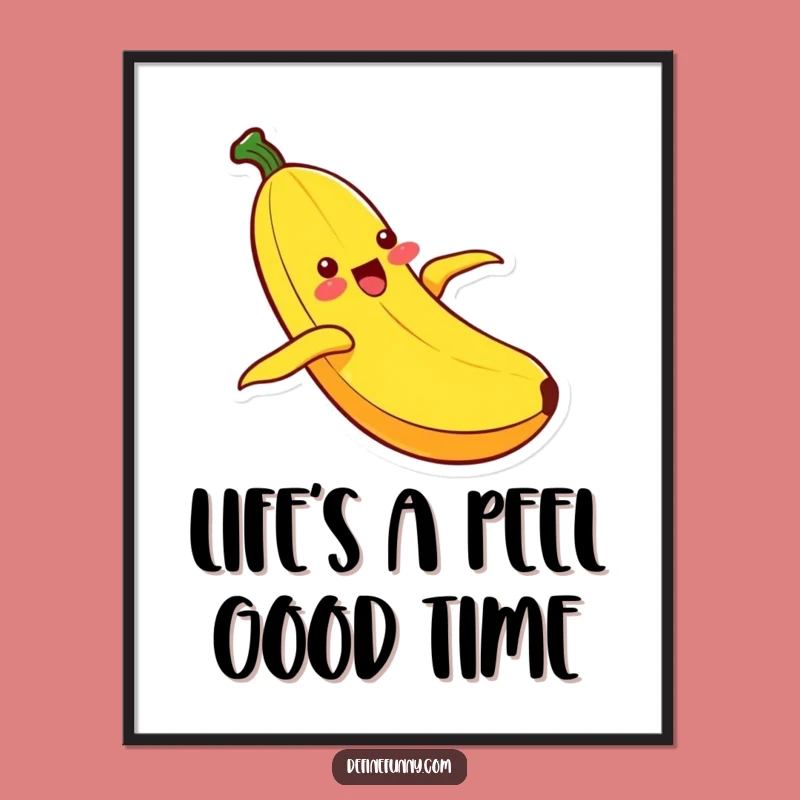 Free Printable Kawaii Banana Art - Joyful Downloadable Wall Decor