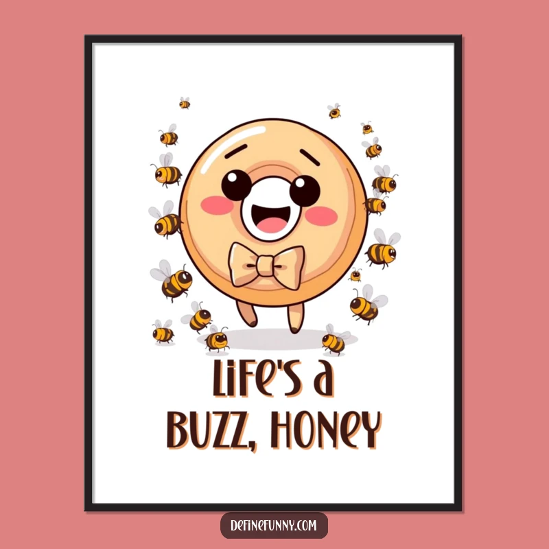 Funny Donut Wall Art: Free Printable Downloadable Art for a Whimsical Home Decor