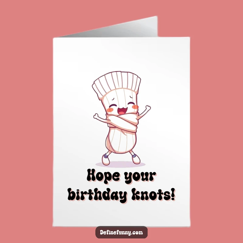 Free Printable Birthday Card: Tripping Sock Fun, Hilarious Downloadable Gift for a Laugh