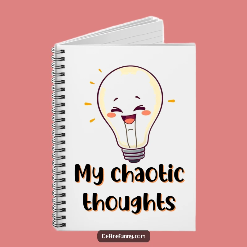 Funny Flickering Lightbulb Notebook: Capture Your Brightest (and Craziest) Ideas