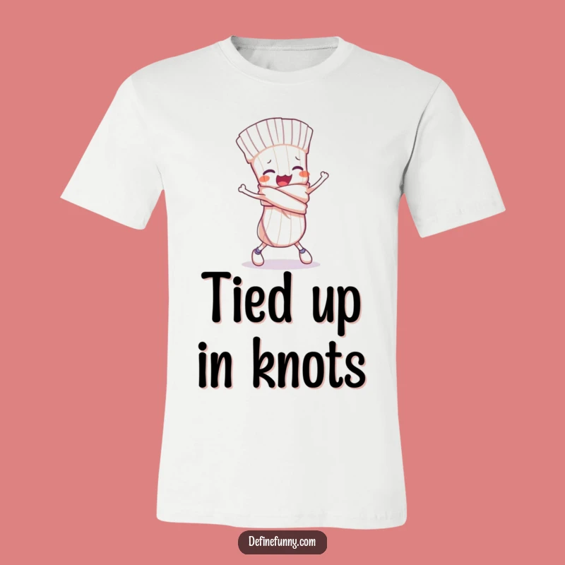 Funny Tripping Sock T-Shirt: Comical Mishap Design for a Good Laugh
