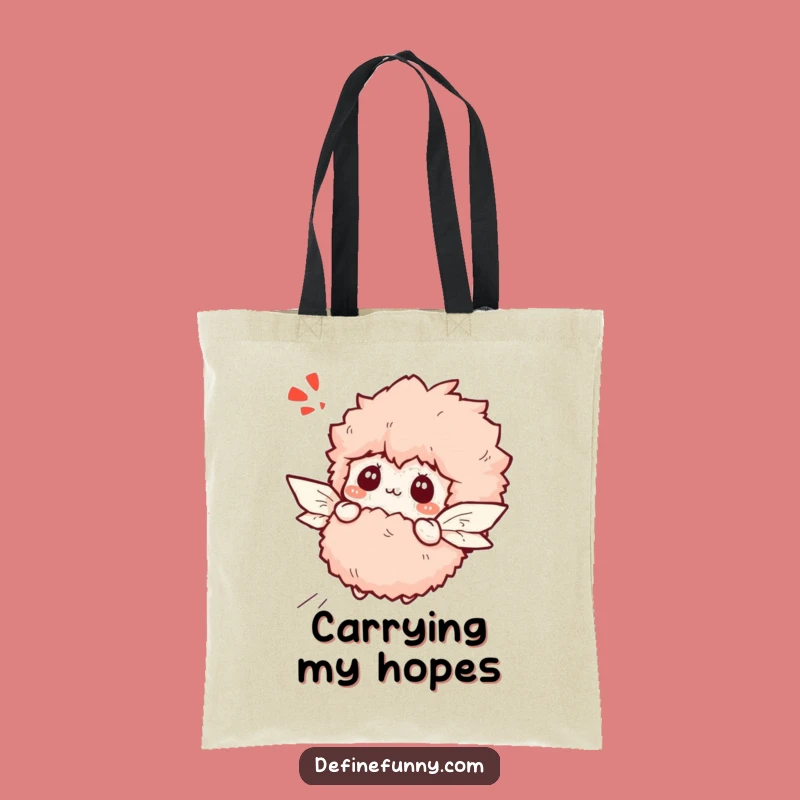 Funny Flying Slipper Tote Bag: Carry Your Dreams (and Stuff!)