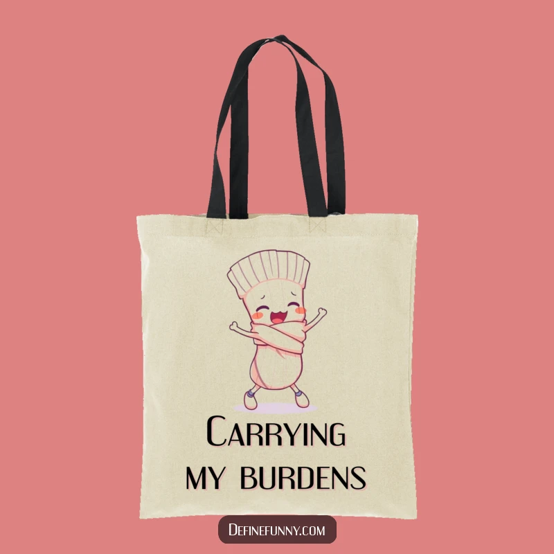 Funny Tripping Sock Tote Bag: Carry Your Laughs (and Essentials)