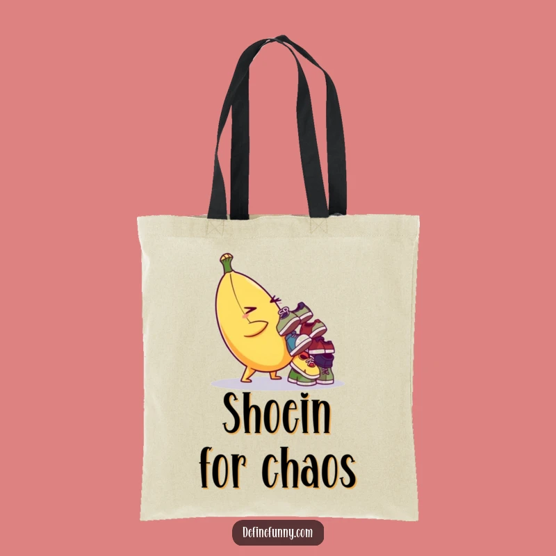 Funny Banana Shoe Collector Tote Bag - Carry Your Laughs!